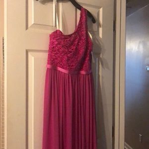 Brand new, never worn bridesmaids dress-size 8.